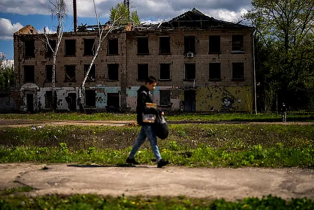 Damaged building