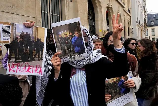 French demonstration