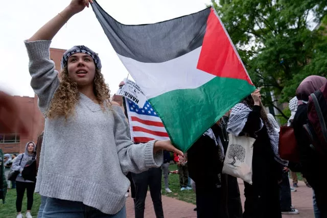 Protestos em campus de palestinos em Israel