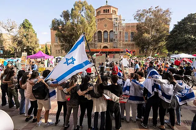 Israel Palestinians Campus Protests