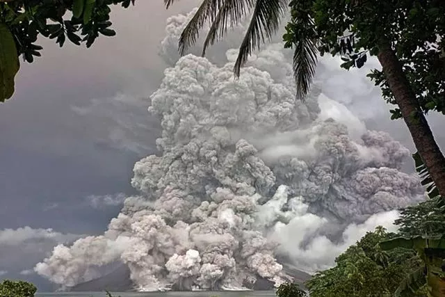 Vulcão Indonésia