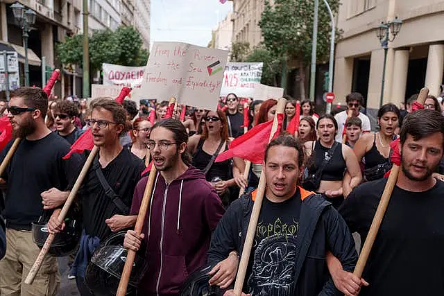 Greece May Day