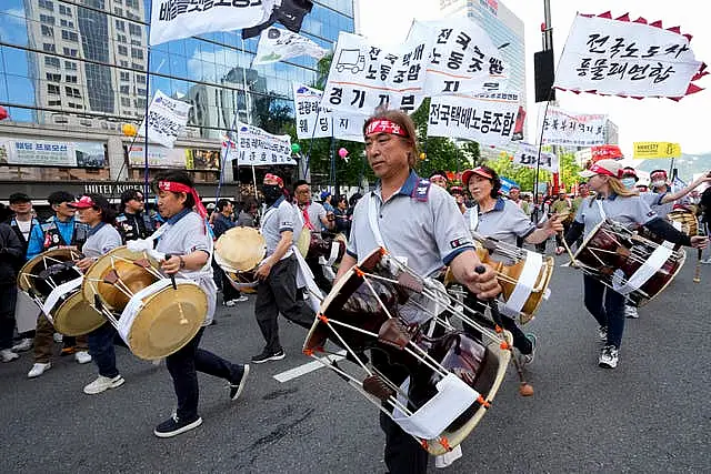 South Korea May Day Labor