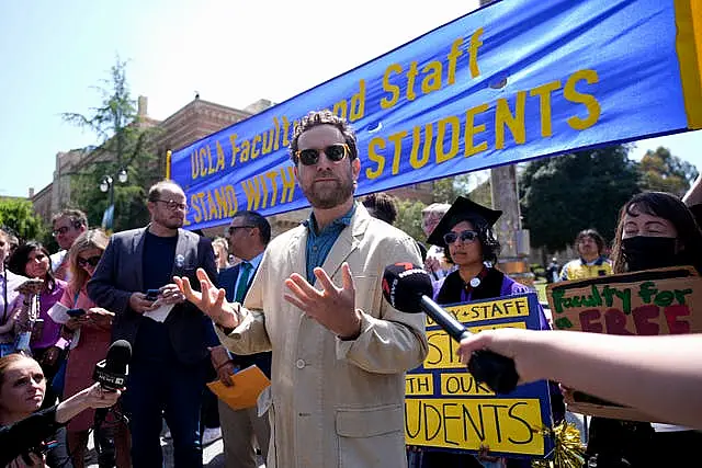 Israel Palestinians Campus Protests