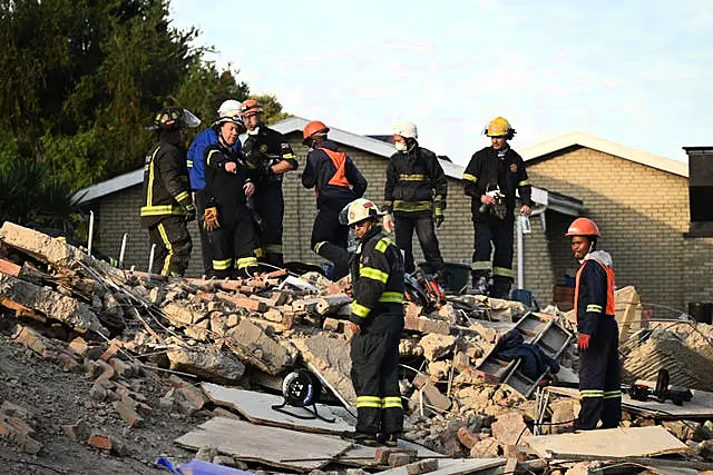 South Africa Building Collapse