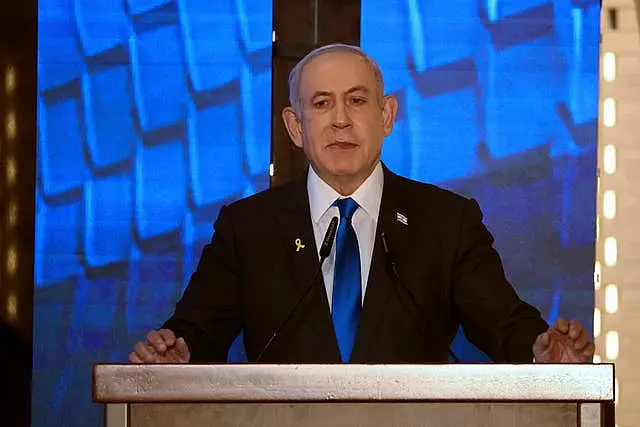 Israeli Prime Minister Benjamin Netanyahu