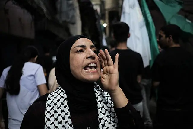 Palestinian woman