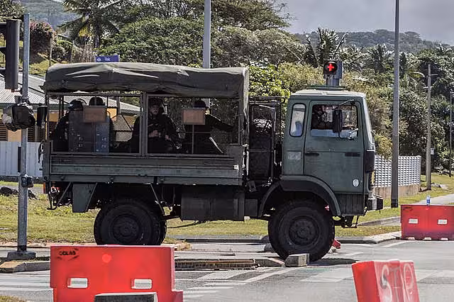 New Caledonia Unrest