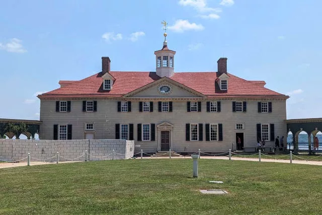 George Washington’s residence in Mount Vernon, Virginia