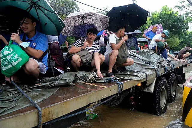 Philippines Asia Storm