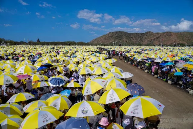 East Timor Asia Pope