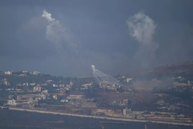 Israeli shelling hits an area of southern Lebanon 