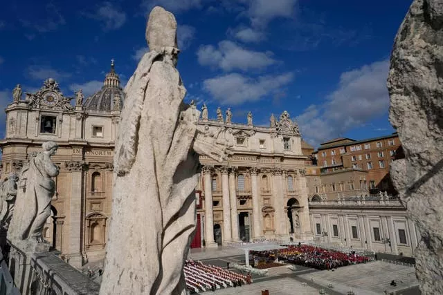 St Peter's Square in the Vatican