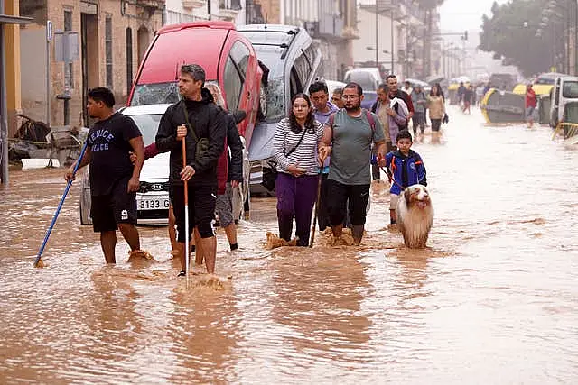 APTOPIX Spain Floods