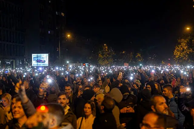 Serbia Protest