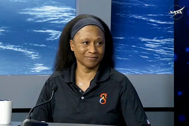 Jeanette Epps takes part in a news conference 