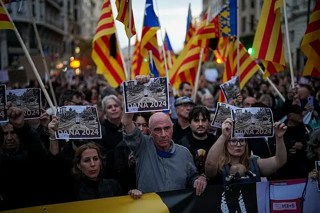 Spain protesters