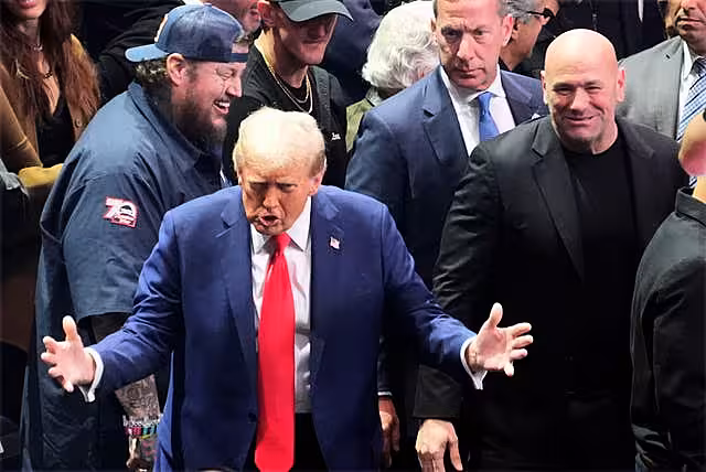 Trump UFC309 Mixed Martial Arts