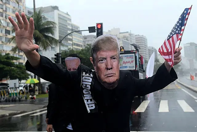 Brazil G20 Summit Protest