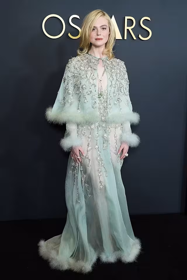 Elle Fanning arrives at the 15th Governors Awards