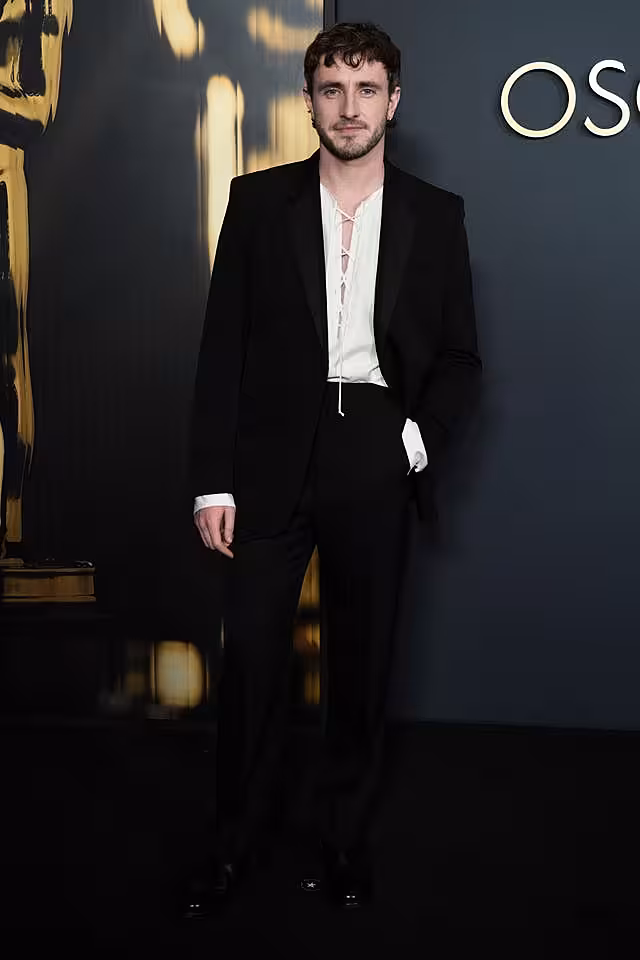 Paul Mescal arrives at the 15th Governors Awards