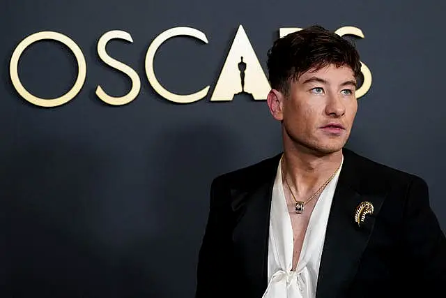 Barry Keoghan arrives at the 15th Governors Awards at The Ray Dolby Ballroom in Los Angeles 