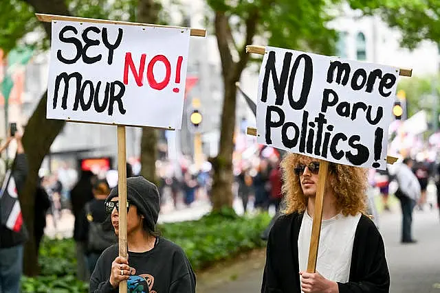 New Zealand Treaty Law Protest