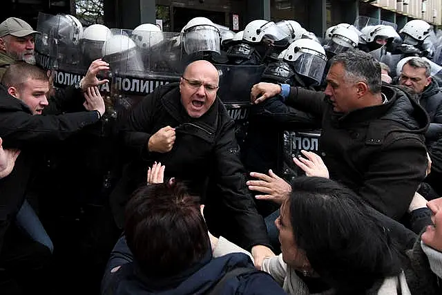 Serbia Roof Collapse