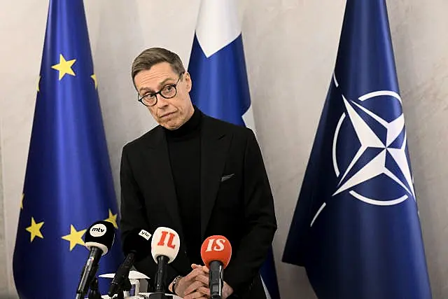 Finnish President Alexander Stubb