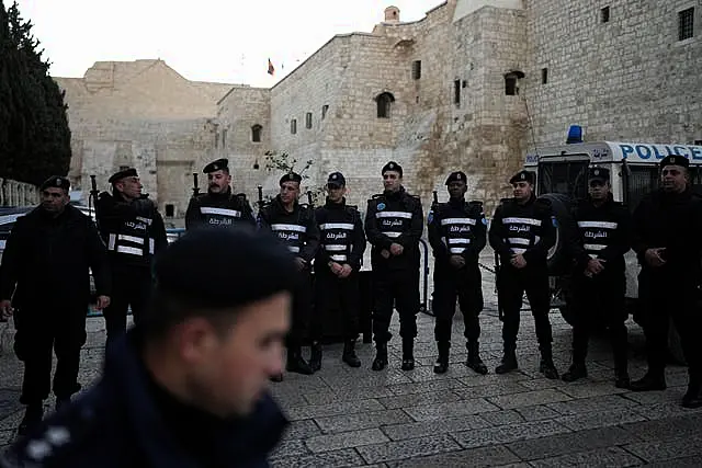 Israel Palestinians Christmas