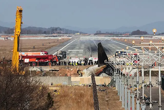 South Korea Plane Fire