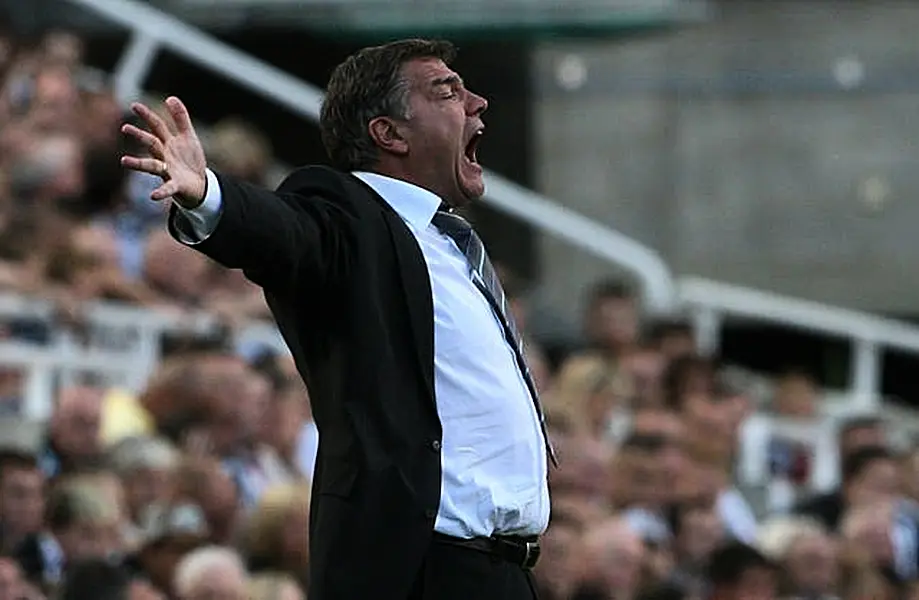 Allardyce lasted less than a year as Newcastle manager