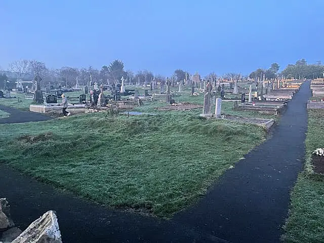 Annyalla Cemetery in Co Monaghan where the ICLVR has carried out an exhumation