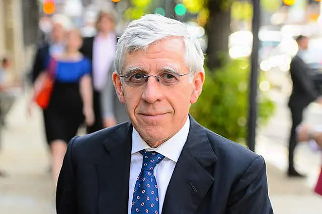 Former home secretary Jack Straw