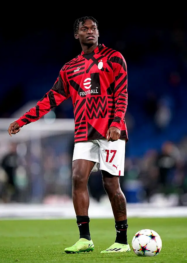 AC Milan’s Rafael Leao 