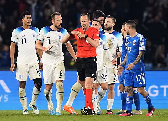 Italy v England – UEFA Euro 2024 Qualifying – Group C – Diego Armando Maradona Stadium