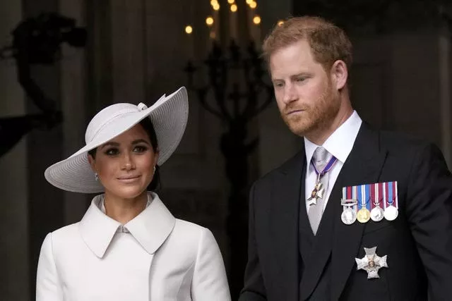 The Duke and Duchess of Sussex attend event