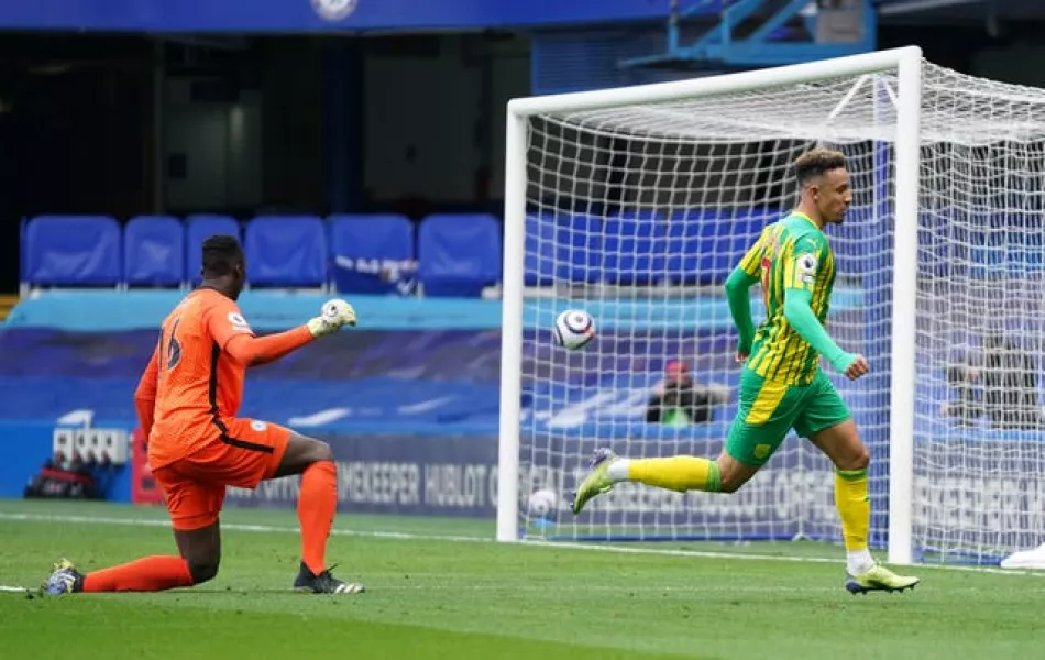 The incident came after Robinson's superb performance at Stamford Bridge