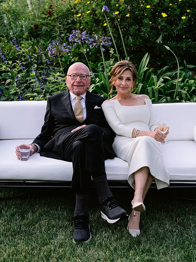 Rupert Murdoch wedding