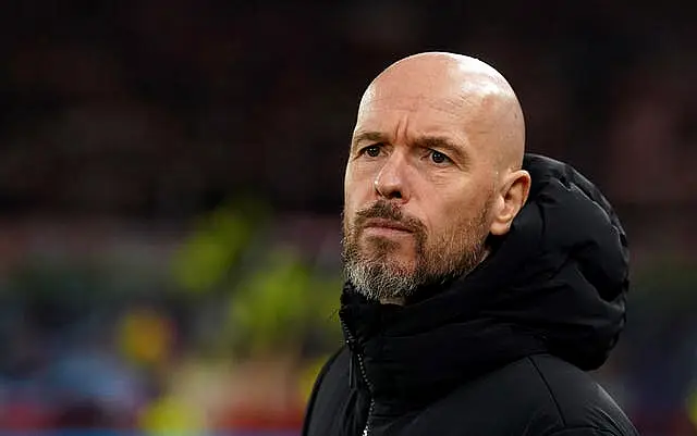 Manchester United manager Erik ten Hag