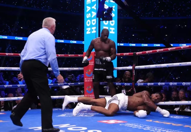 Daniel Dubois knocked out Anthony Joshua in the fifth round of their Wembley clash