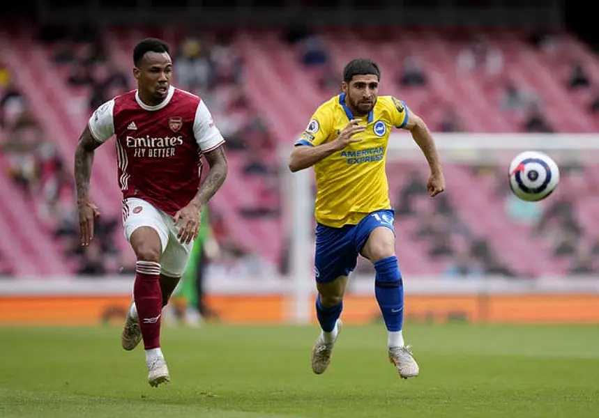 Gabriel, left, has impressed after recovering from a knee injury