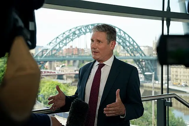 Keir Starmer visit to Gateshead