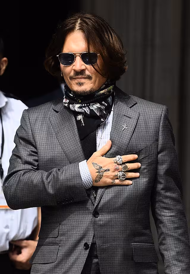 Johnny Depp court case