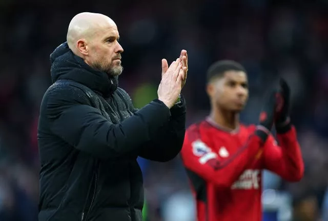 It was a disappointing afternoon for Erik Ten Hag