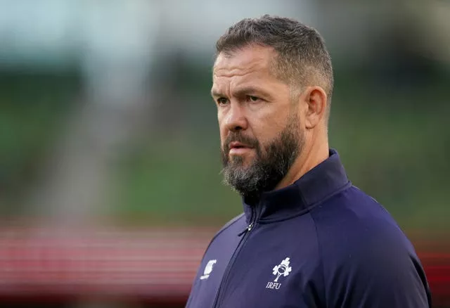 Ireland head coach Andy Farrell is preparing for a 