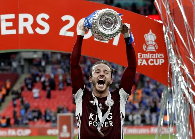 James Maddison helped Leicester lift the FA Cup