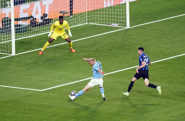 Onana put in an impressive performance in Inter's Champions League final defeat to Manchester City