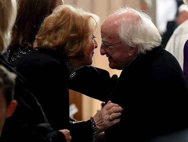 Gay Byrne funeral