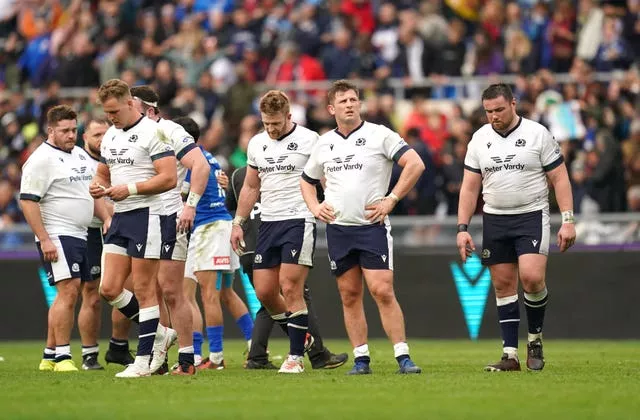 Scotland suffered a shock loss to Italy